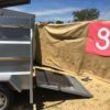 caja cerrada doble eje, minicaravanas, minicarabanas, batea, remolque con tapa, remolque cerrado, caja cerrada, doble eje, remolque tienda, remolque de motos